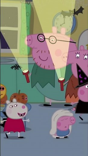 Peppa and George Go GHOST Hunting! #shorts #peppapig