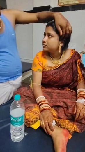 2.3M views · 28K reactions | Merrage7 accident 5 reception 9 mu hospital re evening 6 re gharaku asi reception pain reddy heli mo husband deha kharap Kathabi se mo care neochhanti | Pramod Kumar Ghosh | Facebook