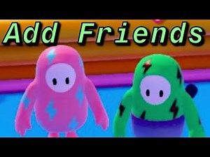 Fall Guys How to ADD Players as FRIENDS New!