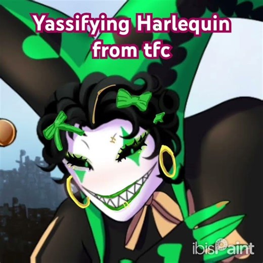 Don’t ask why #art #tfc #harlequin