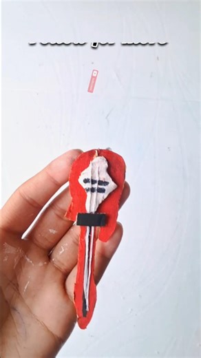 DIY Guitar Keychain 🎸 Easy Handmade Craft Idea!