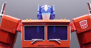 Check out this $700 voice-activated auto-Transforming Optimus Prime bot for iOS/Android