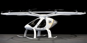 Volocopter 2X: sportovní elektrická koptéra pro dva lidi jde do výroby, bude umět fungovat i jako bezpilotní „taxi“