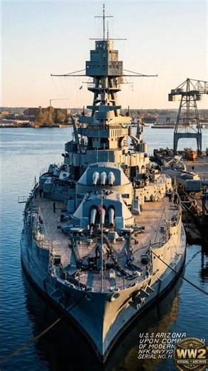 USS Arizona’s Stunning New Look After Her Rebuild