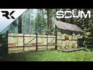 SCUM - Modular Base Building & Radiation Zone Shots!