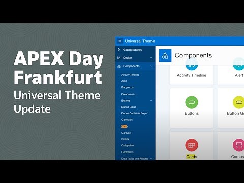 APEX Day Frankfurt - Universal Theme Update