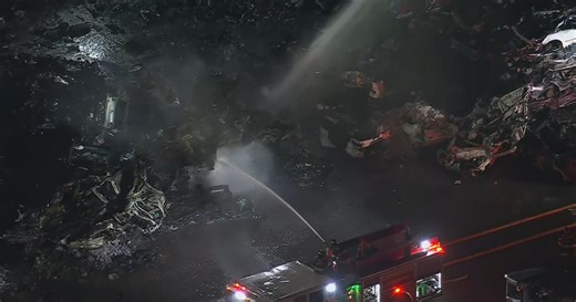 Fire at EMR Metal Recycling facility in Camden placed under control