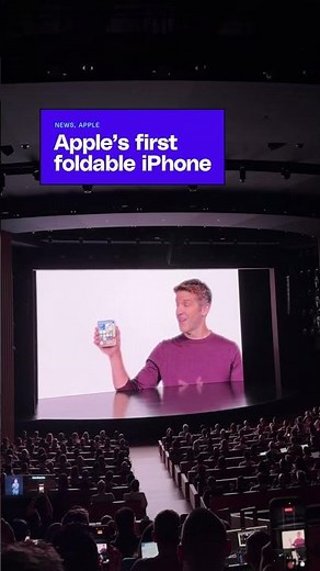 Apple's first foldable iPhone