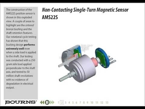 Training: Bourns® AMS22S Non-Contacting Analog Rotary Position Sensors