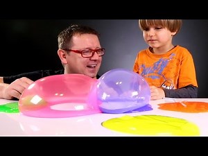 Fun with Slimy Bubbles Toys