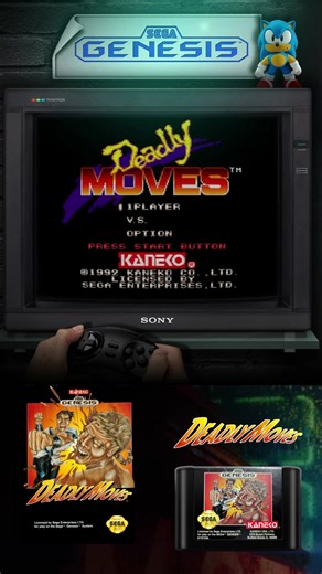 🎮 Deadly Moves (1992) – Sega Genesis 🎬 Intro & Demo Deadly Moves es un juego de lucha uno contra uno donde eliges entre varios guerreros, cada uno con estilos de combate únicos y movimientos especiales. Inspirado en el auge de los fighting games de los 90, presenta combates rápidos, escenarios variados y un sistema de ataques especiales que añade estrategia a cada pelea. 🗓️ Release 1992 Sega Genesis 🕹️ Género Lucha / Fighting 🏢 Desarrollador Kaneko 📢 Publisher Kaneko #Genesis #Fighting #Re