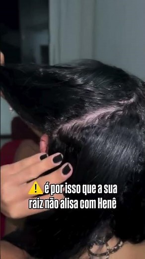 How to apply Henê the right way to straighten hair FASTER 🔥