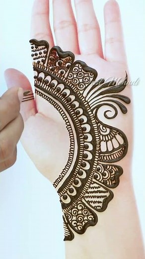 Latest Simple Mehndi Design for Front Hand | Full hand Mehndi Designs | Bridal Mehndi Design 2021