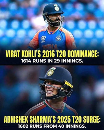 Same Runs. Different Eras. Different Mindsets. 🏏💥🔥