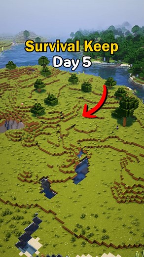 77K views · 981 reactions | Minecraft Ultimate Survival Keep Day 5 ⚒ #minecraft #minecraftbuilding #minecraftbuilds #minecrafttutorial | Marchiworx | Facebook