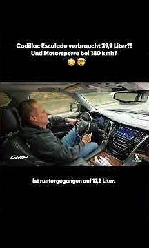 Cadillac Escalade verbraucht über 39,9 Liter?! 😱 | GRIP #shorts #new #700