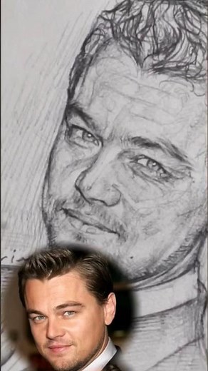 let's draw leonardo dicaprio easy #loomismethod #art #beginnerarttips #portraitdrawing #drawing