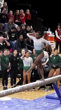 Gabrielle Stephen Beam 9.900 vs Ohio State | Michigan State Women's Gymnastics