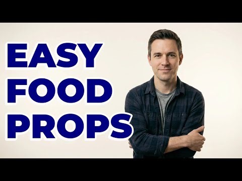 What simple props should I use for phone food photos?