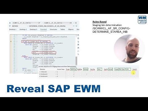 Reveal SAP EWM - Inbound staging bin determination