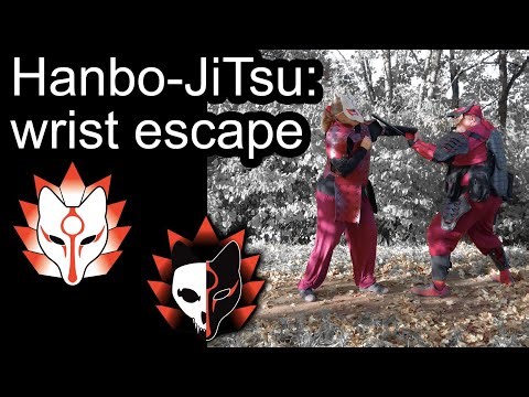 Hanbo-JiTsu: simple wrist escapes