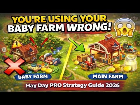 You’re Using Your Baby Farm WRONG! 😱 Hay Day PRO Strategy Guide 2026