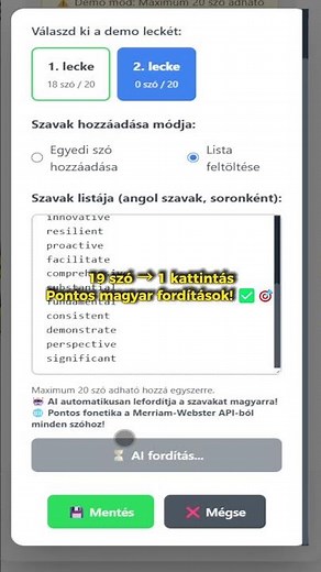 19 szó 7 másodperc alatt? AI Fordító Magyarul! #shorts