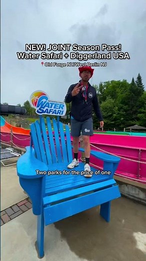 Diggerland USA + Water Safari season pass, two parks for one price!@watersafari #waterpark #nj