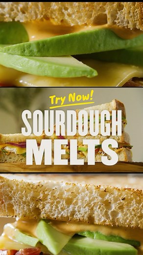Panera Bread on Instagram: "New Year, New Melt 🕺🏻This year we’re welcoming two Sourdough Melts to the menu: Bacon Avocado & Southwest Chicken! Available now with early access for MyPanera members!"