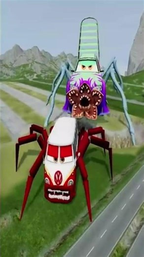 Cars Speed with New Wingo Cursed McQueen Boxy Boo Part 26 _Coffin dance song cover_