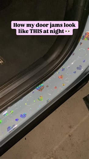 Car Decals and Accessories on Instagram: "Proof that door jams deserve love too ✨ This is your sign. Let’s create some custom door jamb decals for you ! Comment the theme you want and I’ll send you a message to get started 💜 #cardecals #caraccessories #carstickers #decals #vinyldecals"