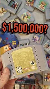The most expensive n64 game a nostalgic relic of Nintendo's past #nintendo #retrogames #nintendo64