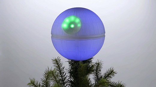 290K views · 3.8K reactions | Our Star Wars™ Death Star tree topper won’t pull you in with a tractor beam, but it will capture your attention with its awesome light and sound features. | Hallmark Gold Crown Stores | Facebook