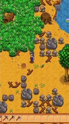 The Forest Farm is beautiful. #entertainment #gaming #letsplaystardewvalley #games #shorts