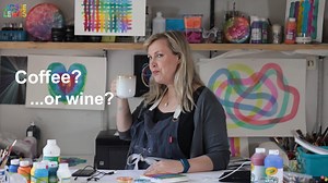 330K views · 822 reactions | Curious? Daring? In need of some adult time? Grab some paint and a beverage and watch as Josie Lewis Art shows you a great way to relax with art! Find more ideas at crayola.com/crafts! | Crayola | Facebook