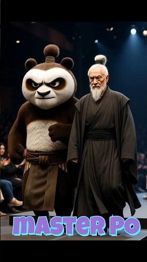 Kung fu Panda cartoon characters #kungfu #panda