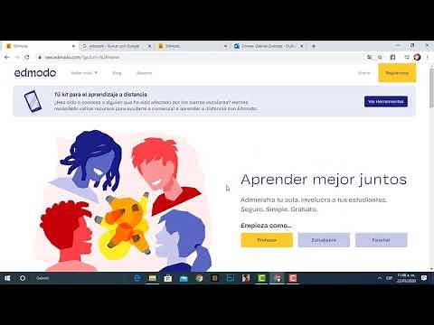 Plataforma Educativa Edmodo (Registrarse como Docente)