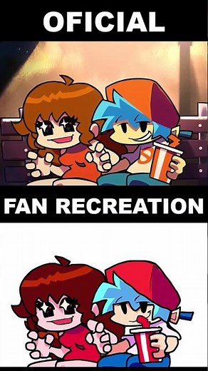 FNF - Mobile Launch Trailer [OFICIAL VS FAN RECREATION] (FNF UPDATE) #shorts