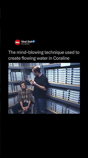 The mind-blowing technique used to create flowing water in Coraline