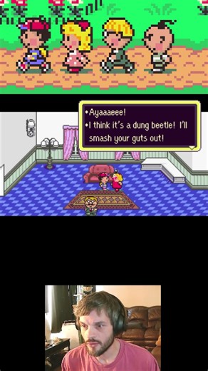 No!!! Buzz buzz!!! WHY?!?! - Earthbound Game Play