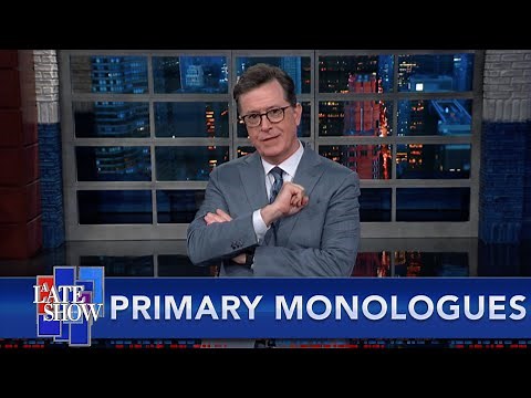 Sam Waterston Hosts A Late Show's 2020 Campaign Special - Starting With The Democratic Primaries