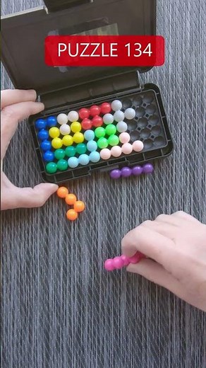 How to solve Kanoodle Level 6 Puzzle 134 #kanoodle #shorts #brainteaser
