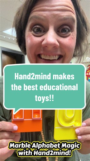 Marble Alphabet Activity for Kindergarten — Hand2mind Letter Practice