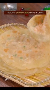 15K views · 127 reactions | Easy & quick Chinese savory crepe with ground meat filling recipe, do you want to try #recipe #chinesefood #crepe #cooking | Street Food The World | Facebook