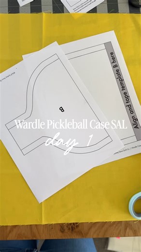 Sydney Nordgren | Quilting on Instagram: "It’s Day 1 and we’re adding our strawberry appliqué.🍓 If you’re going sans appliqué, sit back and relax, you’ll start tomorrow! If you picked up a kit from @connectingthreads it came with a sheet of Steam-A-Seam to make the appliqué easy peasy. Usually I like to hand appliqué, but sometimes the ease of machine appliqué wins out! If you’re signed up for the SAL, you should have gotten an email this morning with a thorough tutorial. You can still sign up!