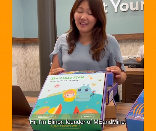 Elinor is the founder of just one of many woman-owned small businesses selling on Amazon this holiday season. Head over to the Support Small store to learn more about MEandMine and more: amazon.com/supportsmall | Amazon.com