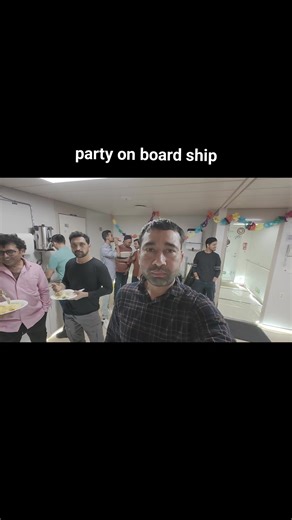 Exciting Party on Board a Ship