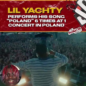 62K views · 2.1K reactions | Lit asf!  #LilYachty performs his massive single #Poland 6x at the same concert in Poland  #TheProgressReport #TPRMediaGroup | The Progress Report | Facebook
