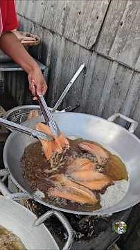 Looks delicious! Fresh fried fish with hot steamed sticky rice, an authentic traditional recipe t...