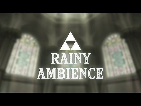 Temple Of Time | Ocarina Of Time | Rainy Ambience [10 Hours]